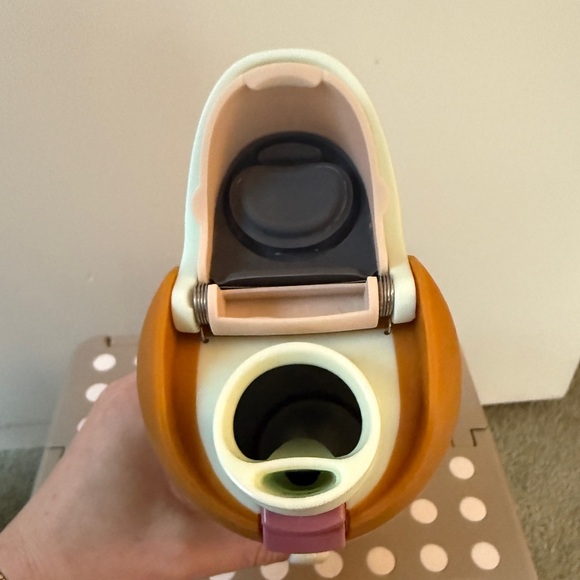 OWALA 24oz BEIGE WATER BOTTLE WITH STRAW - Picture 3 of 5